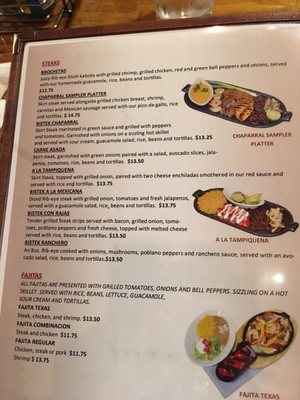 Menu photo 8 El Chaparral Mexican Restaurant Merrillville, IN Menu photo 8 El Chaparral Mexican Restaurant Merrillville, IN
