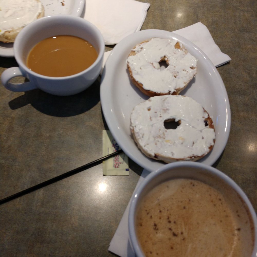 Cafe M - Chi Tea and cream cheese bagels. - Coffee & Tea Near Me - Bozeman, Montana Cafe M - Chi Tea and cream cheese bagels. - Coffee & Tea Near Me - Bozeman, Montana