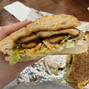 The Corner Deli - Buffalo chicken on a roll - Delis Near Me - Hamden, Connecticut