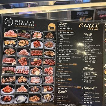 Master Kim's Korean BBQ 3 - Menu - Korean Near Me - Las Vegas, Nevada