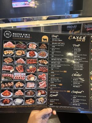 Menu photo 2 Master Kim's Korean BBQ 3 Las Vegas, NV