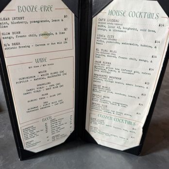 Second Story Bar - Menu - Cocktail Bars Near Me - Covington, Kentucky Second Story Bar - Menu - Cocktail Bars Near Me - Covington, Kentucky