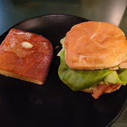 Packards - Cornbread and burger