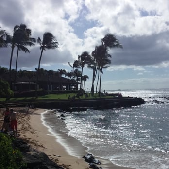 Lawa'i Beach - Lawai beach and the Beach House Restaurant. - Beaches Near Me - Koloa, Hawaii