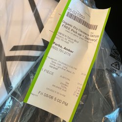 Organic Dry Cleaners & Laundry - Dry cleaned in May