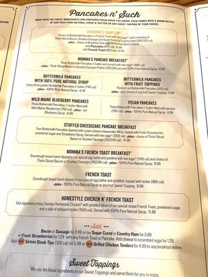 Menu photo 1 Cracker Barrel Old Country Store Montgomery, AL Menu photo 1 Cracker Barrel Old Country Store Montgomery, AL