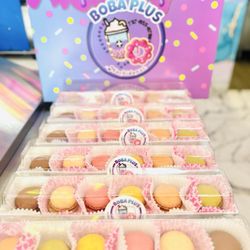 Boba Plus Mochidonut - Macarons