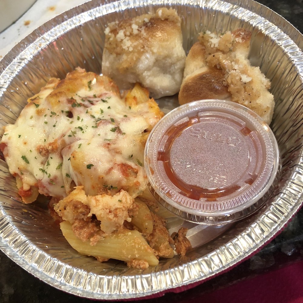 Gabbies Pizza - Leftovers for daughter!  I asked for a small marinara to go. - Pizza Near Me - Port Orange, Florida