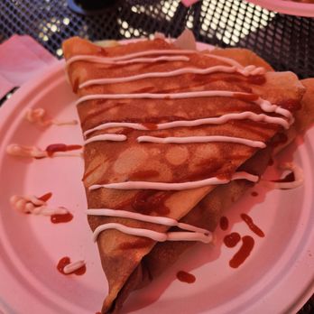 G Taste Crepe Cafe - Chicken Schwarma Crepe - Creperies Near Me - Huntington, New York