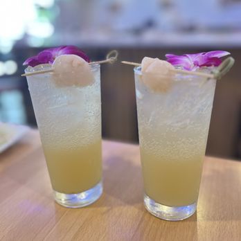 Blue Maki By The Blue Fish - Lychee Yuzu Classic Highball - Sushi Bars Near Me - Carrollton, Texas