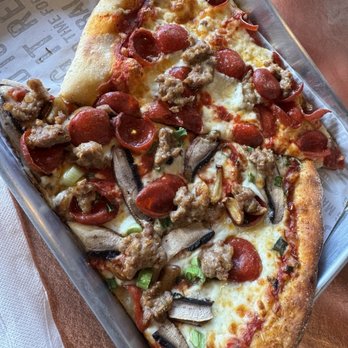 Pizza My Heart - Big Sur and Pepperoni & Sausage - Pizza Near Me - Fremont, California Pizza My Heart - Big Sur and Pepperoni & Sausage - Pizza Near Me - Fremont, California