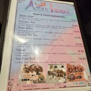 Asian Island - Chef's Recommendation - Sushi Bars Near Me - Sparta, New Jersey