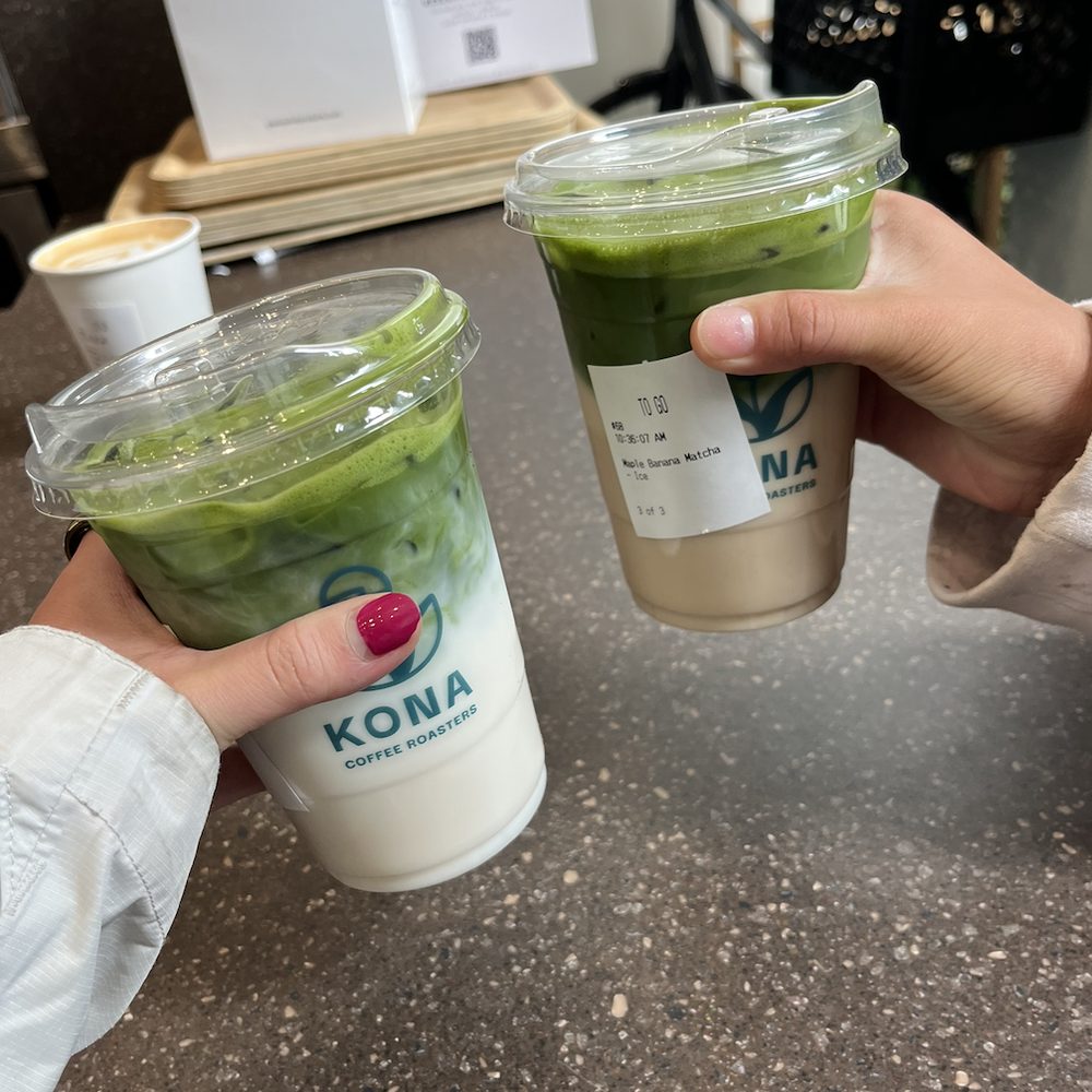 Kona Coffee Roasters - Midtown - coconut matcha and banana bread matcha - Cafes Near Me - New York, New York Kona Coffee Roasters - Midtown - coconut matcha and banana bread matcha - Cafes Near Me - New York, New York