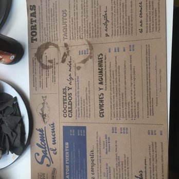 Salomé - Menú - Seafood Near Me - Puebla, PUE