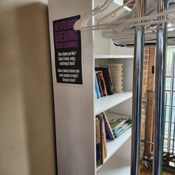 Newburgh Brewing Company - A nice touch! Book exchange.