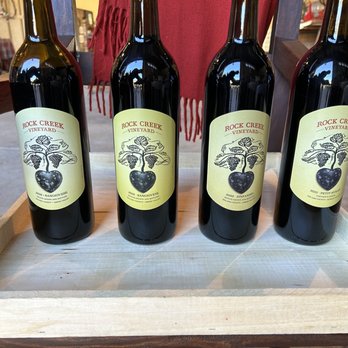 Rock Creek Vineyard - Todays tasting - Wineries Near Me - Green Valley, California Rock Creek Vineyard - Todays tasting - Wineries Near Me - Green Valley, California