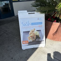 Sushi wednesdays! Sushi wednesdays!