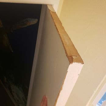 Lamplighter Inn - Damaged door and frame due to door sticking - Hotels Near Me - Bandon, Oregon