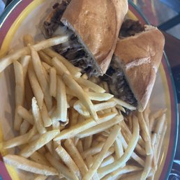Philly Cheese Steak sandwich.