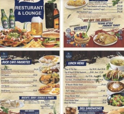 Menu photo 3 Buck Cafe Bar Restaurant & Lounge Bakersfield, CA