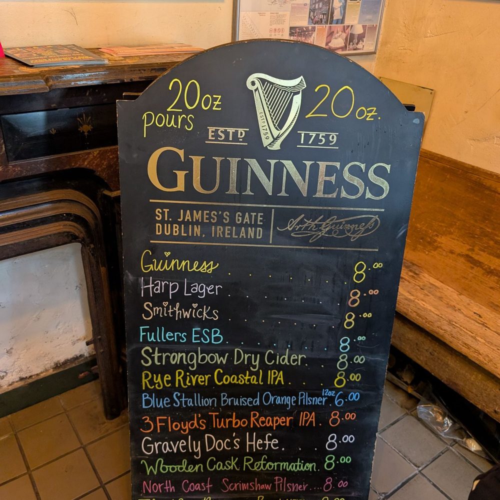 The Irish Rover - Drink menu - Irish Near Me - Louisville, Kentucky The Irish Rover - Drink menu - Irish Near Me - Louisville, Kentucky