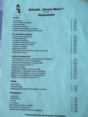 Menu photo 1 Steiner Mandl Debanttal, 7