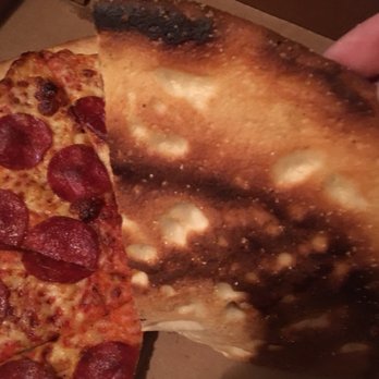 Little Caesars Pizza - Another picture of the burnt pizza - Pizza Near Me - Edcouch, Texas