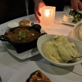 The ChopHouse - Sides of CH hash browns and mashed potatoes and grilled asparagus in the back - Steakhouses Near Me - Gibbsboro, New Jersey The ChopHouse - Sides of CH hash browns and mashed potatoes and grilled asparagus in the back - Steakhouses Near Me - Gibbsboro, New Jersey