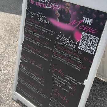 Chef love Sol Cuisine - Breakfast Menu - Food Trucks Near Me - Jacksonville, Florida
