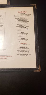 Menu photo 8 Sunrise Cafe Bay Saint Louis, MS