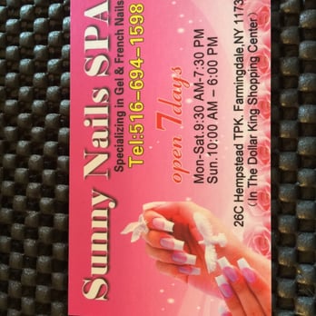 Sunny Nails Spa - Nail Salons Near Me - Farmingdale, New York