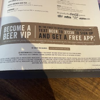 Yard House - VIP - New American Near Me - San Jose, California Yard House - VIP - New American Near Me - San Jose, California