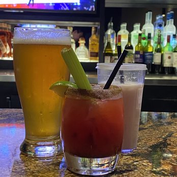 The Keg Steakhouse + Bar - Keg Caesar, tap beer and milk - Steakhouses Near Me - Richmond, British Columbia The Keg Steakhouse + Bar - Keg Caesar, tap beer and milk - Steakhouses Near Me - Richmond, British Columbia