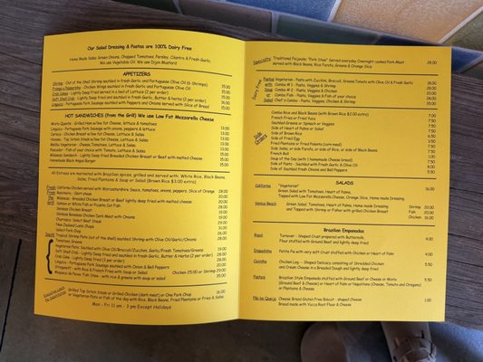 Menu photo 2 Cafe Brasil Los Angeles, CA