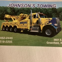 Johnson's Towing - Large wrecker service
