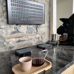 Pour over coffee bar Pour over coffee bar