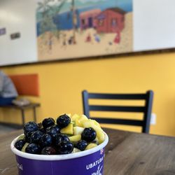 Ubatuba Açaí - Northridge - Build Your Own Ubatuba Bowl Açaí with pineapple  mango  kiwi  strawberry  and