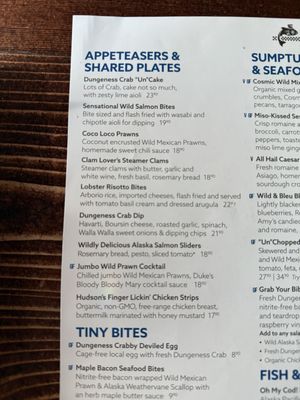 Menu photo 2 Duke’s Seafood Bellevue Bellevue, WA