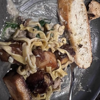 Gather - truffle pasta with pork belly - New American Near Me - Omaha, Nebraska Gather - truffle pasta with pork belly - New American Near Me - Omaha, Nebraska