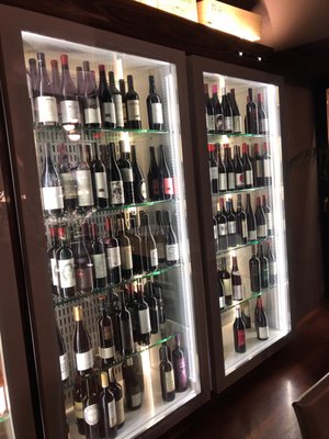 Photo of Kussmaul - Wien, 9, AT. Wine cooler- look closely, some wonderful choices.