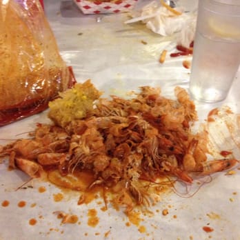 Rockstar Shrimp - The aftermath.. - Cajun/Creole Near Me - Riverside, California