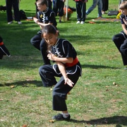 Shaolin Kung Fu Center - Hadley - The Juniors performing at the Amherst Apple Harvest Festival 2013