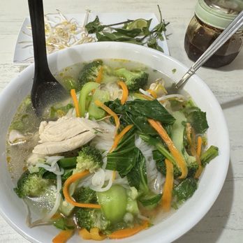 Nambo Kitchen - Chicken pho with extra veggies was so delicious - Vietnamese Near Me - Tampa Bay, Florida Nambo Kitchen - Chicken pho with extra veggies was so delicious - Vietnamese Near Me - Tampa Bay, Florida