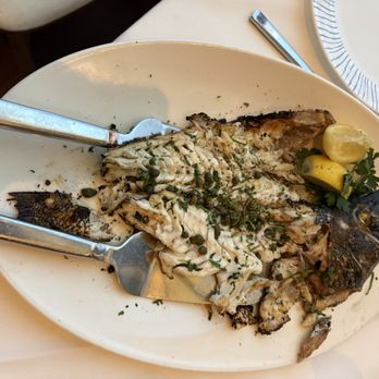 Limani - Washington - The Black Seabass for two - tasted okay, but the presentation was lacking at best. - Mediterranean Near Me - Washington, DC, District of Columbia