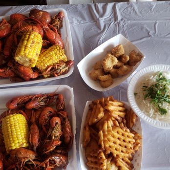 La Crawfish - Cajun crawfish, fries, chicken bites - Cajun/Creole Near Me - Austin, Texas
