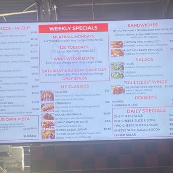 The NY Pizza Place - Tamarac - Menu - Desserts Near Me - Tamarac, Florida The NY Pizza Place - Tamarac - Menu - Desserts Near Me - Tamarac, Florida
