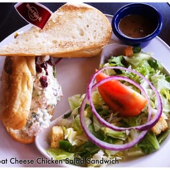 Hard Rock Cafe - Goat Cheese Chicken Salad Sandwich - Burgers Near Me - Honolulu, Hawaii
