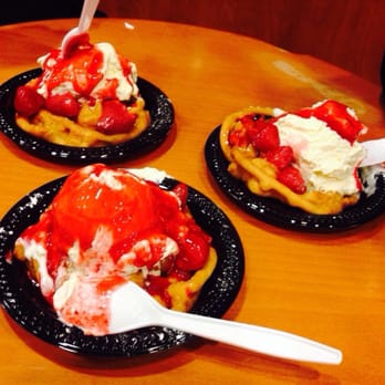 Cold Stone Creamery - Funnel cake something. I always forget the name but this is all i get at cold stones - Ice Cream & Frozen Yogurt Near Me - Kansas City, Missouri