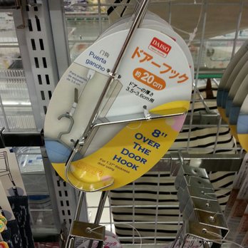 Daiso - over the door hooks for cabinet doors 8inches long for $1.50 !!! - Discount Store Near Me - Irvine, California Daiso - over the door hooks for cabinet doors 8inches long for $1.50 !!! - Discount Store Near Me - Irvine, California