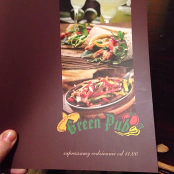 Green Pub - Menu - Mexican Near Me - Szczyrk, SL Green Pub - Menu - Mexican Near Me - Szczyrk, SL